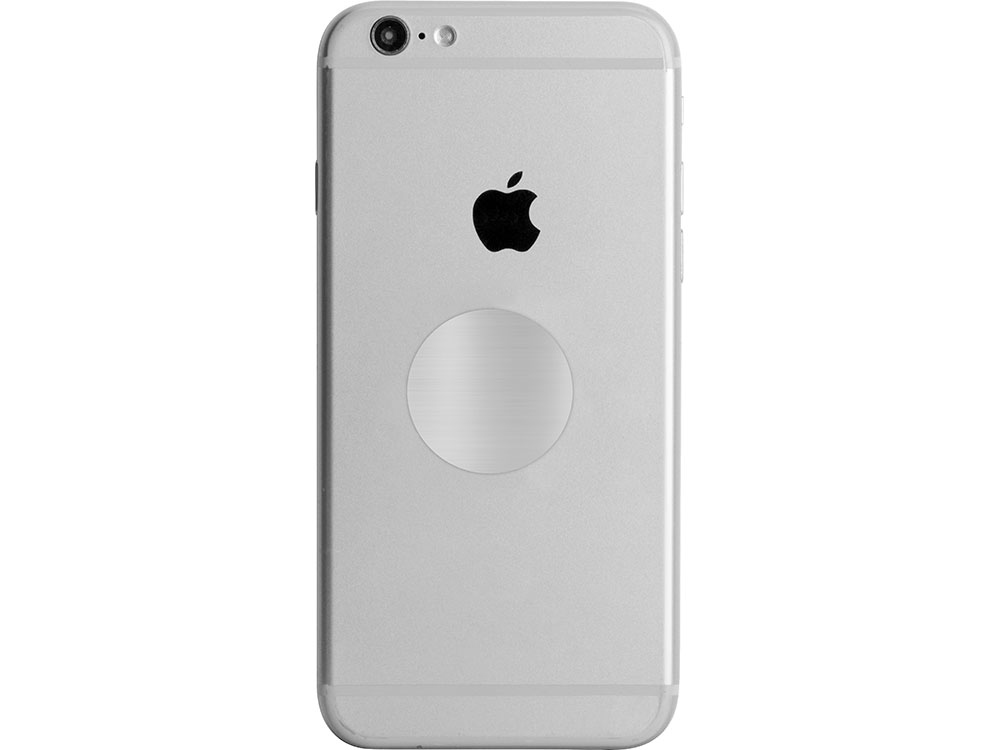 Магнитный держатель для телефона Magpin mini, черный/стальной-2