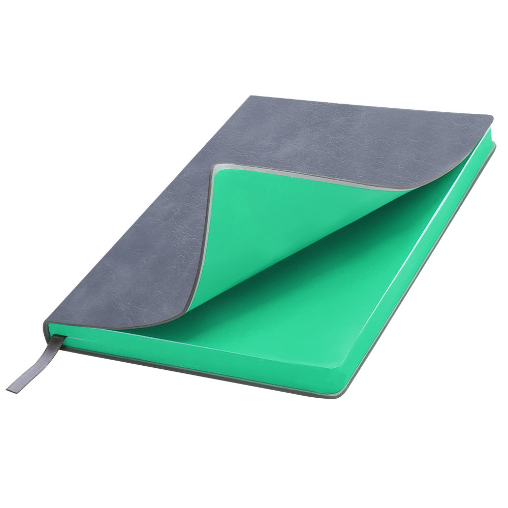 Ежедневник A5 недатированный Carisma в мягком переплёте, Зеленый-0