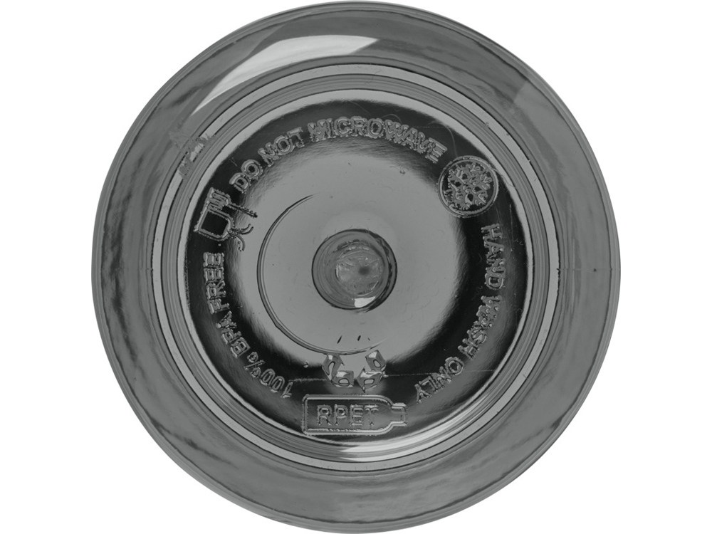 Illuminate бутылка для воды из переработанного PET-пластика, объемом 600 мл - Серый-4