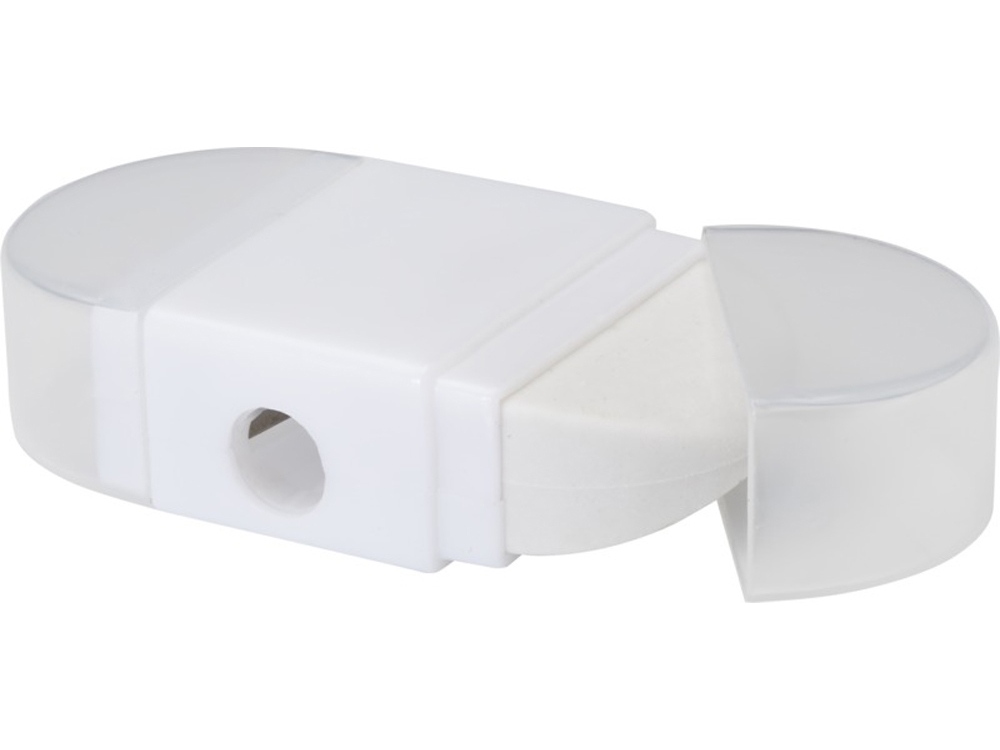 Velvi точилка для карандашей с ластиком - Белый-2