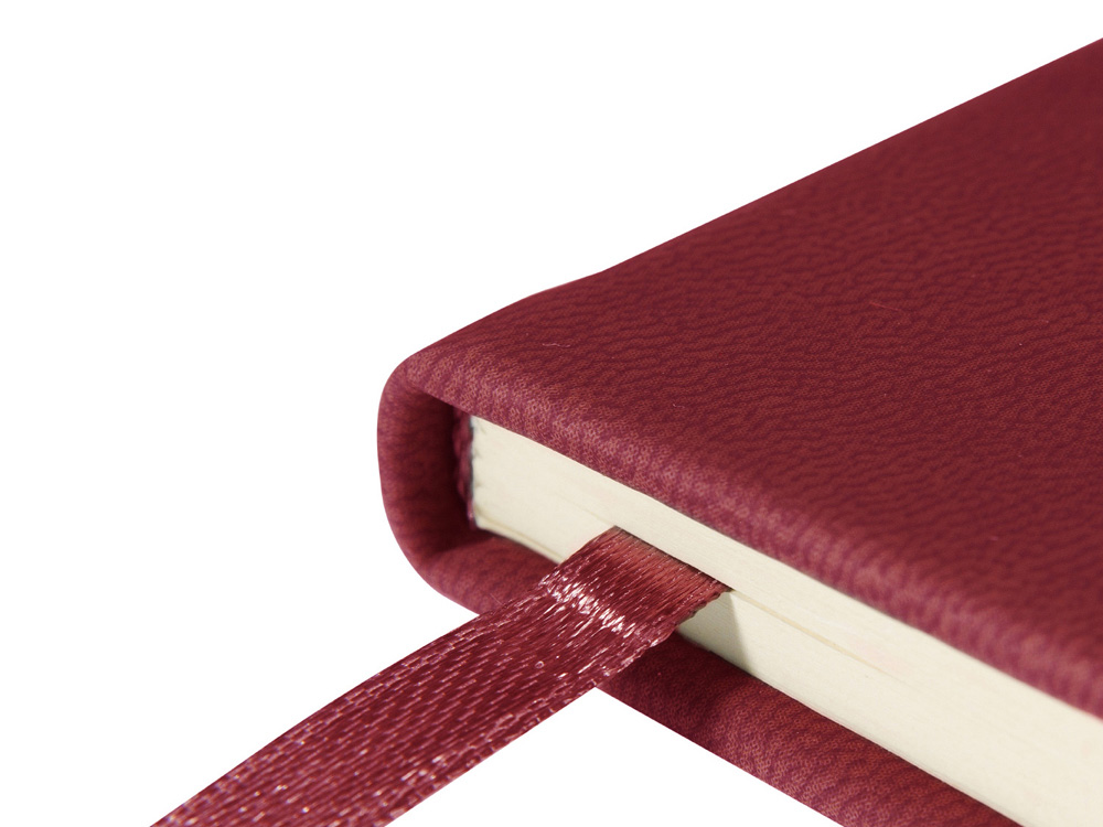 Ежедневник недатированный А5 Megapolis Velvet New, бордовый-2