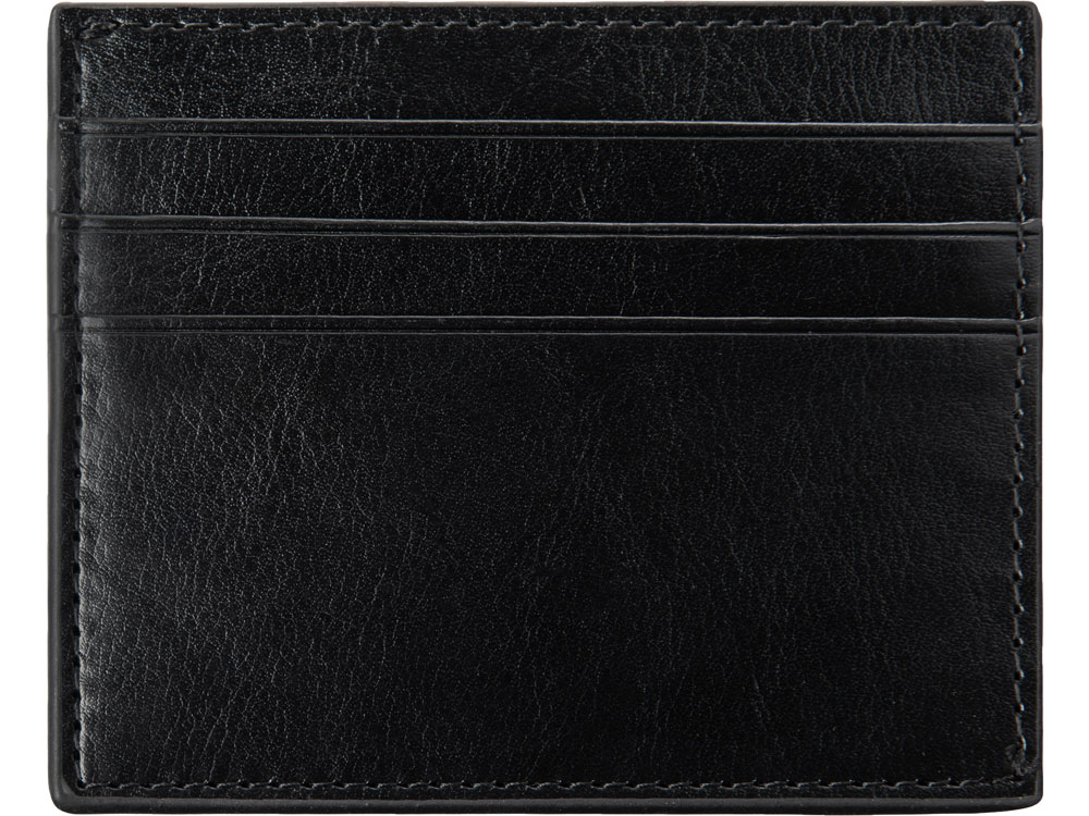 Картхолдер для 6 пластиковых карт с RFID-защитой Fabrizio, черный-5