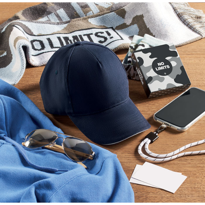 Бейсболка, синий-1