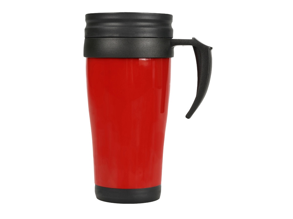 Кружка с термоизоляцией Silence 350мл, красный-2