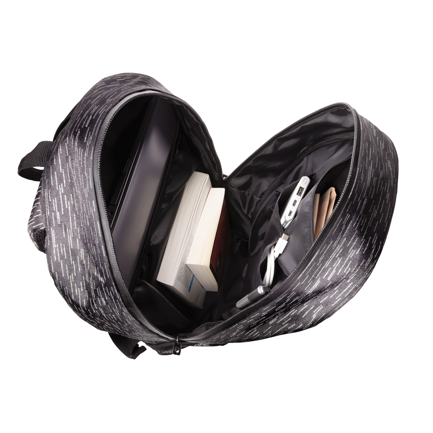 Светоотражающий рюкзак для ноутбука из RPET AWARE™-8