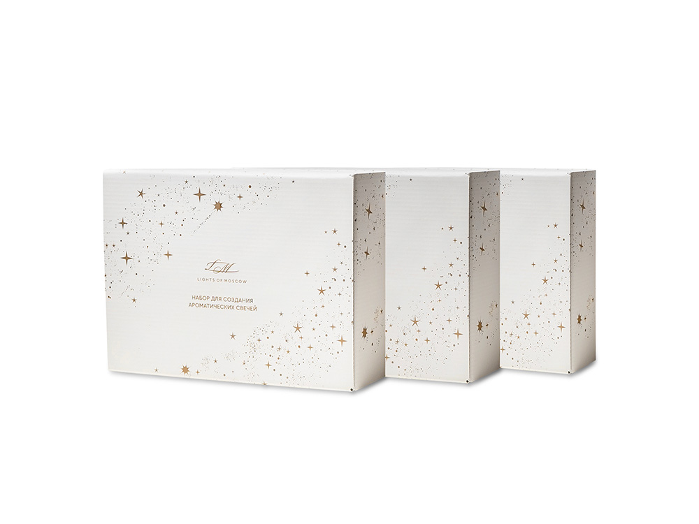 Набор для создания 2-х ароматических свечей: имбирный пряник, рождественская елка-6