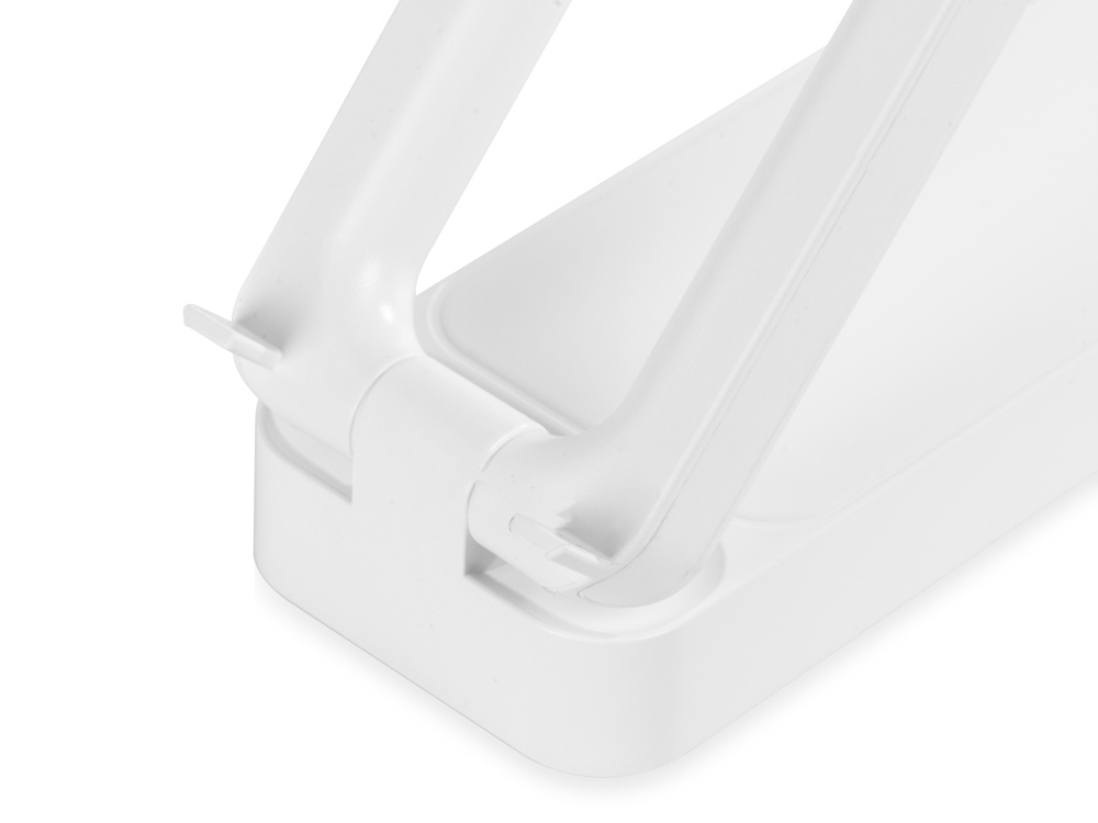 Складывающаяся LED лампа с беспроводной зарядкой Lightfold, белый-4