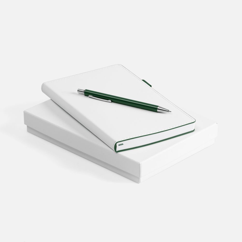 Набор White Shall, бело-зеленый-0