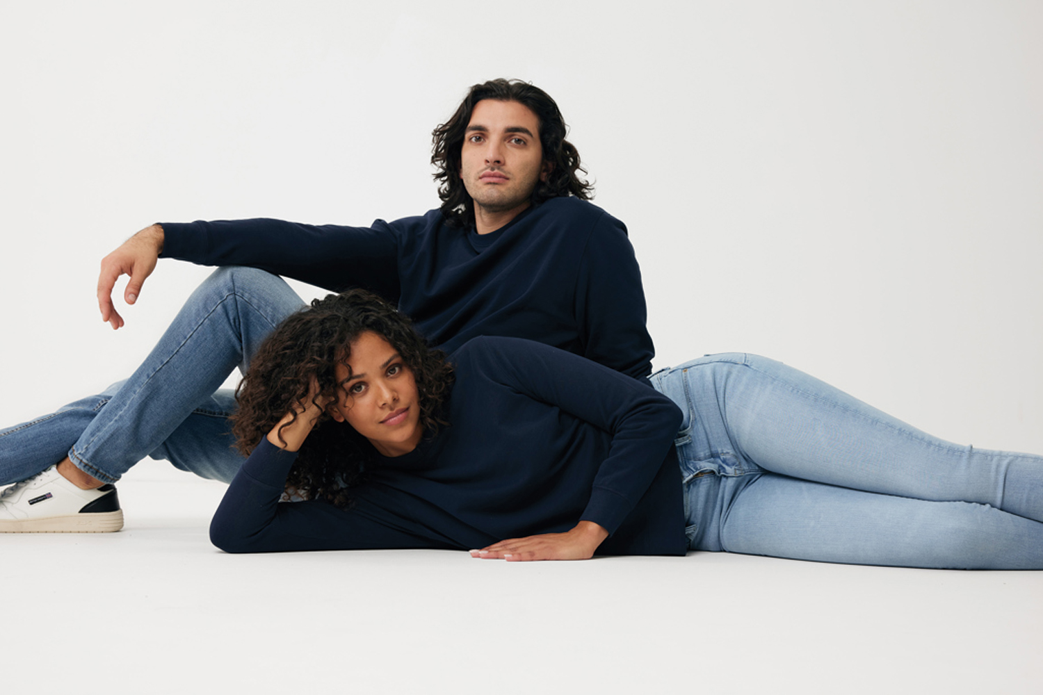 Свитшот Iqoniq Etosha из переработанного хлопка, унисекс, 280 г/м²-1