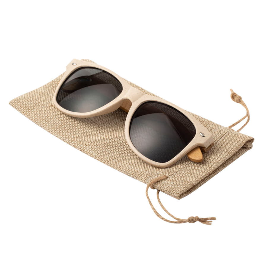 Мешочек для очков SILMAX, бежевый, 9 х 18 см, полиэстер, бежевый-1