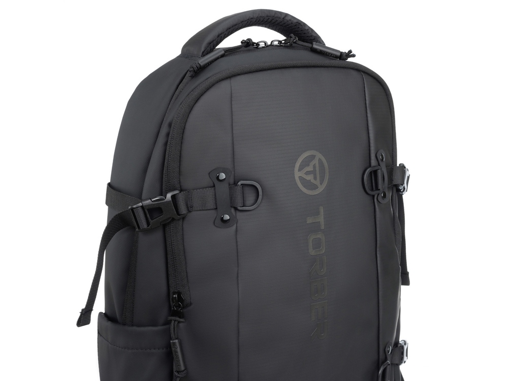 Рюкзак спортивный TORBER Xtreme 18, чёрный, 31 х 12 х 46 см, 17л-7