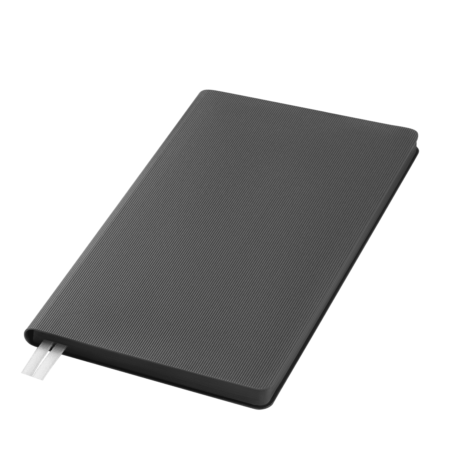 Ежедневник Рейн (Rain) недатированный, серый (без упаковки, без стикера)-1