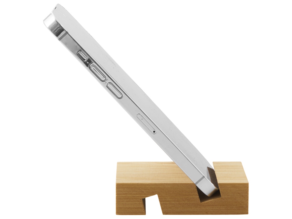 Подставка для телефона Plix, натуральный-4