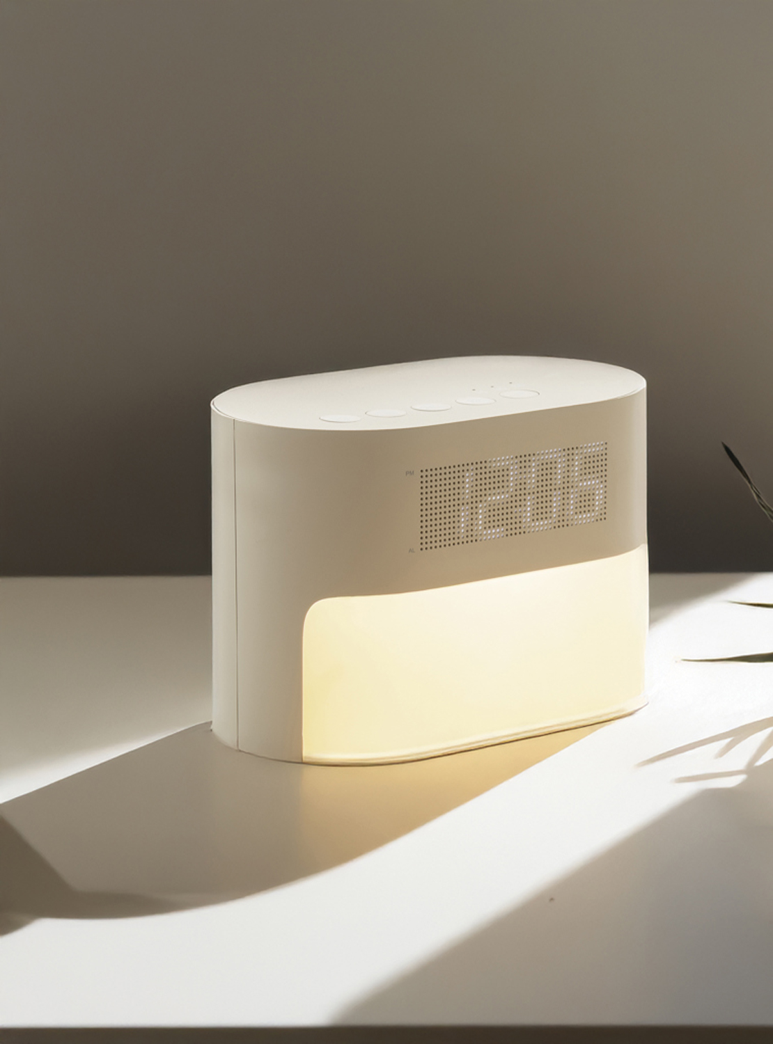 Световой будильник LumaRise из переработанного пластика RCS-11