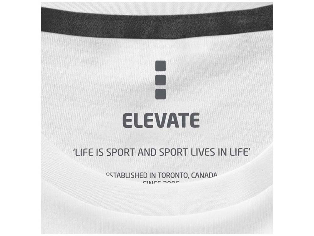 Nanaimo мужская футболка с коротким рукавом, белый-3