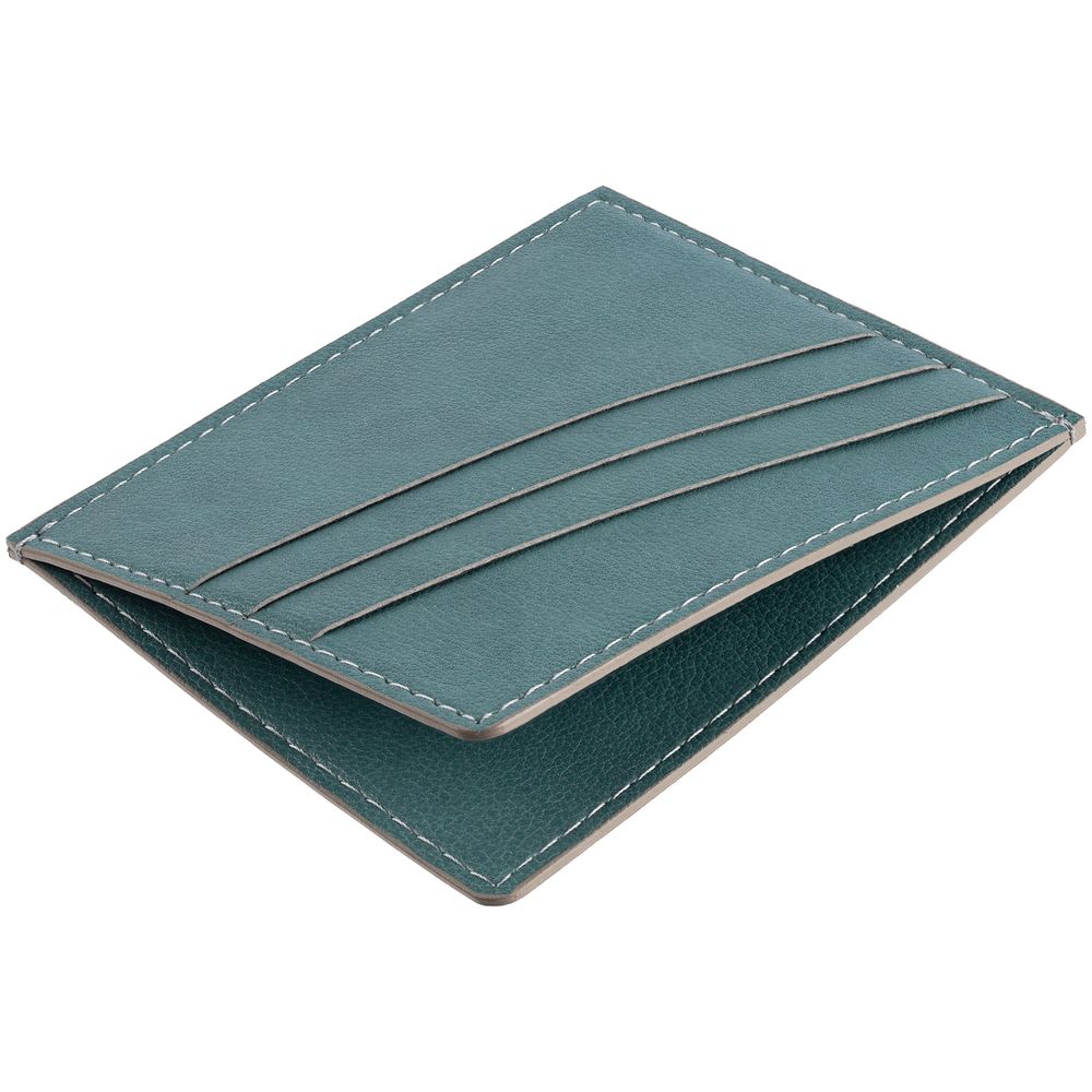 Чехол для карточек Petrus, голубой-1