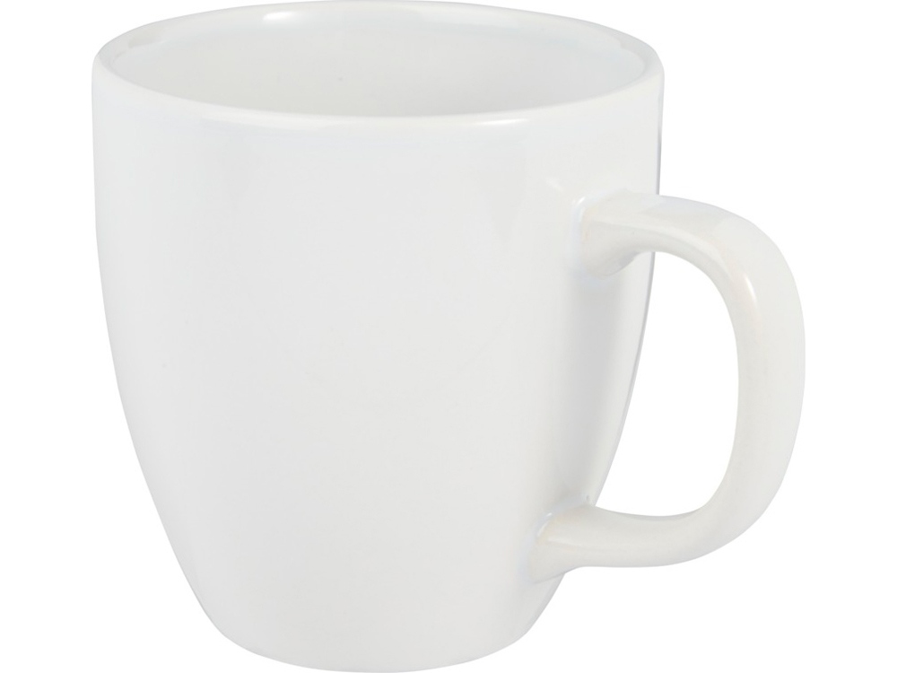 Керамическая кружка Moni объемом 430 мл, белый-0
