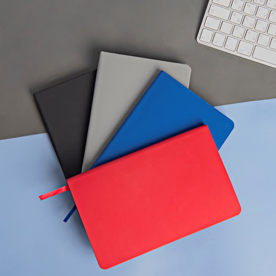 Ежедневник недатированный SIMPLY FLEX, А5,  зеленый, кремовый блок, в клетку, зеленый-7