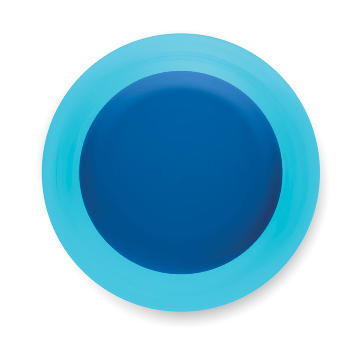 Бутылка 500 мл, прозрачно-голубой-4