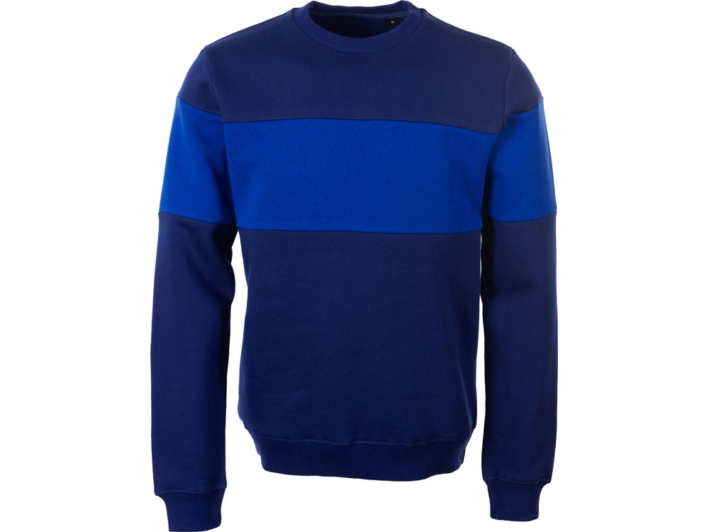 Свитшот блокинг Edinburgh, нейви/кл.синий, мужской-6