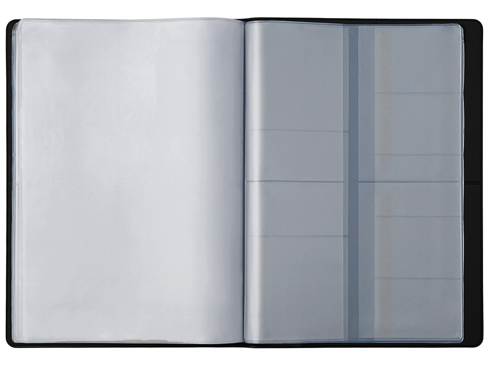 Органайзер Favor 2.0 для семейных документов на 4 комплекта документов, формат А4, черный-9