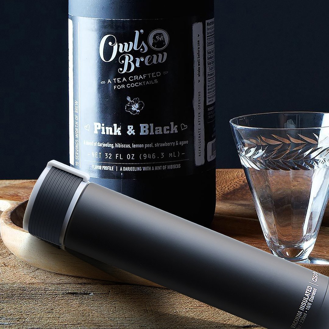 Термос SKINNY MINI, 230 мл, черный-13