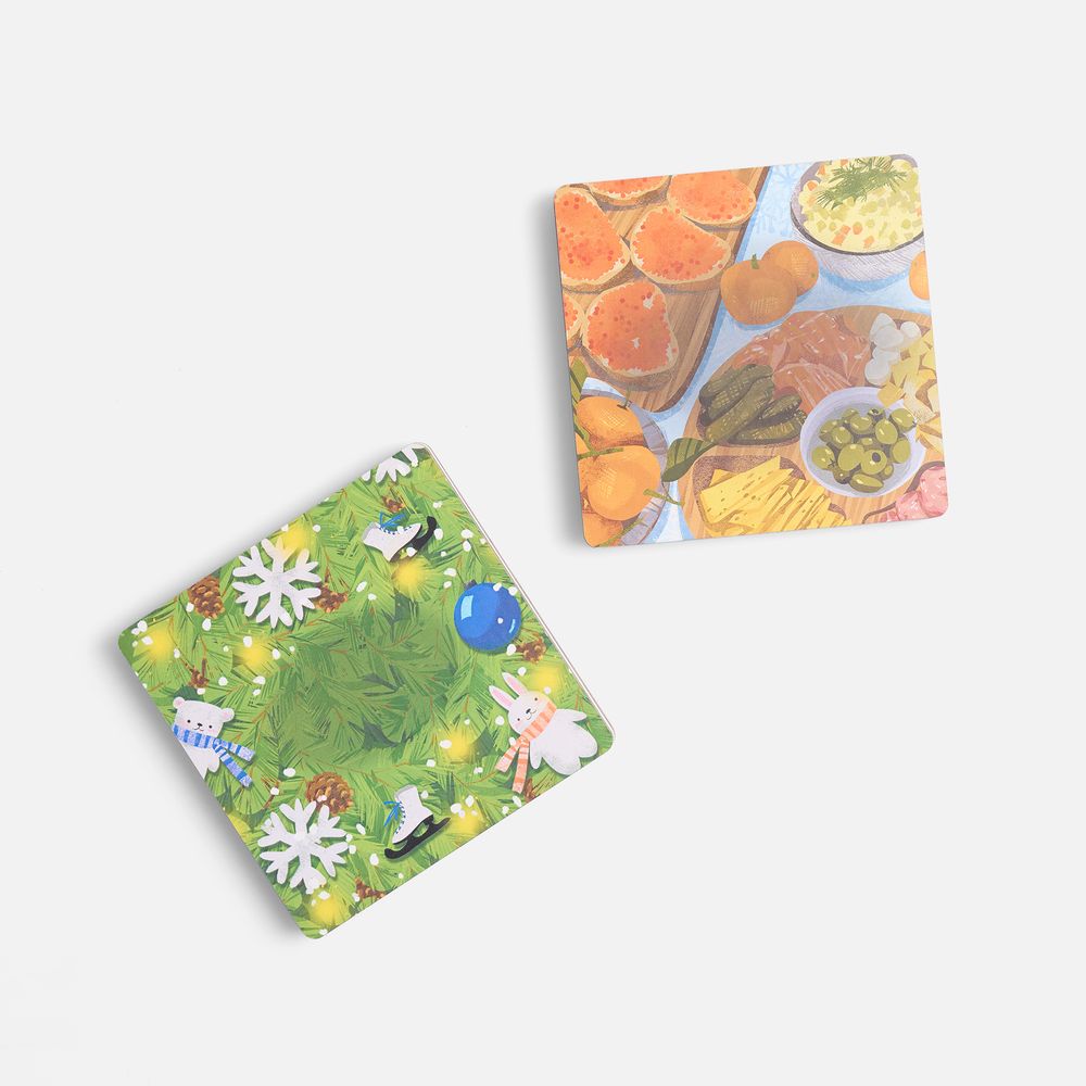 Игра крестики-нолики «Criss Cross. Снегошарики»-3