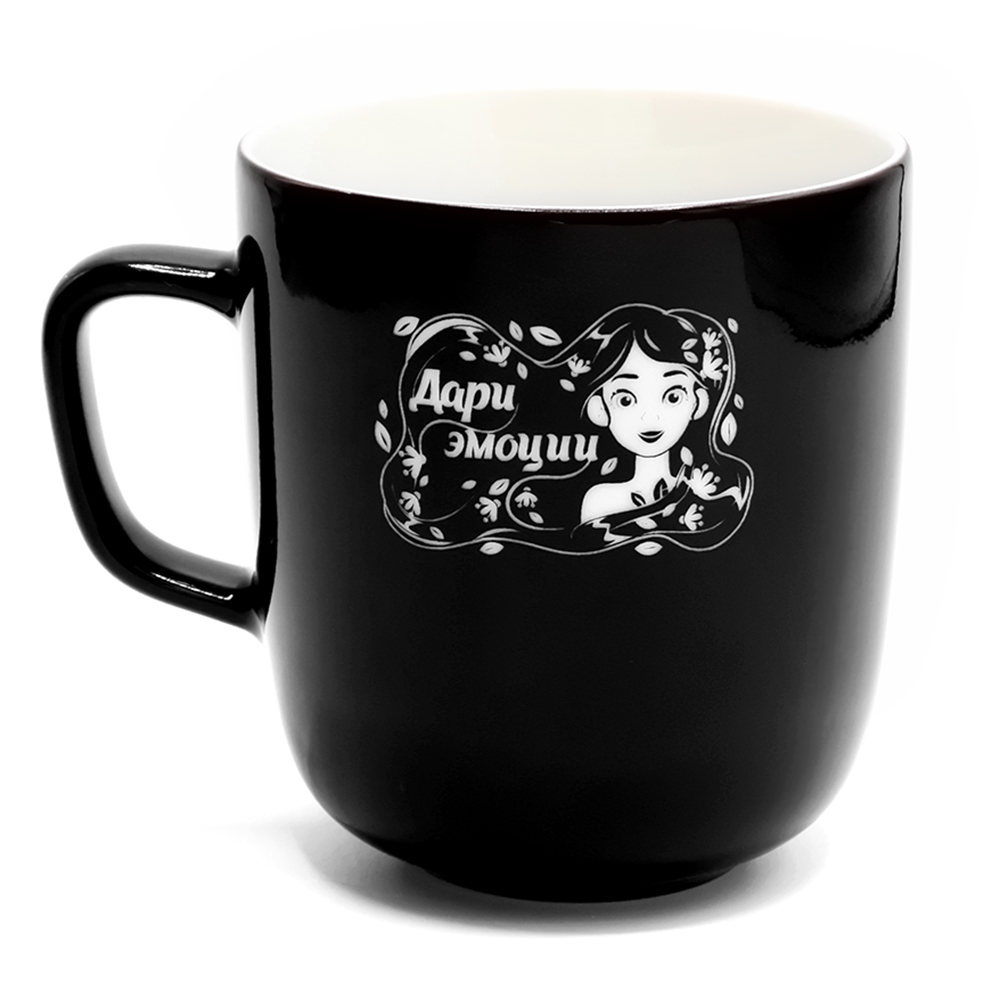 Кружка Siena, Черный-2