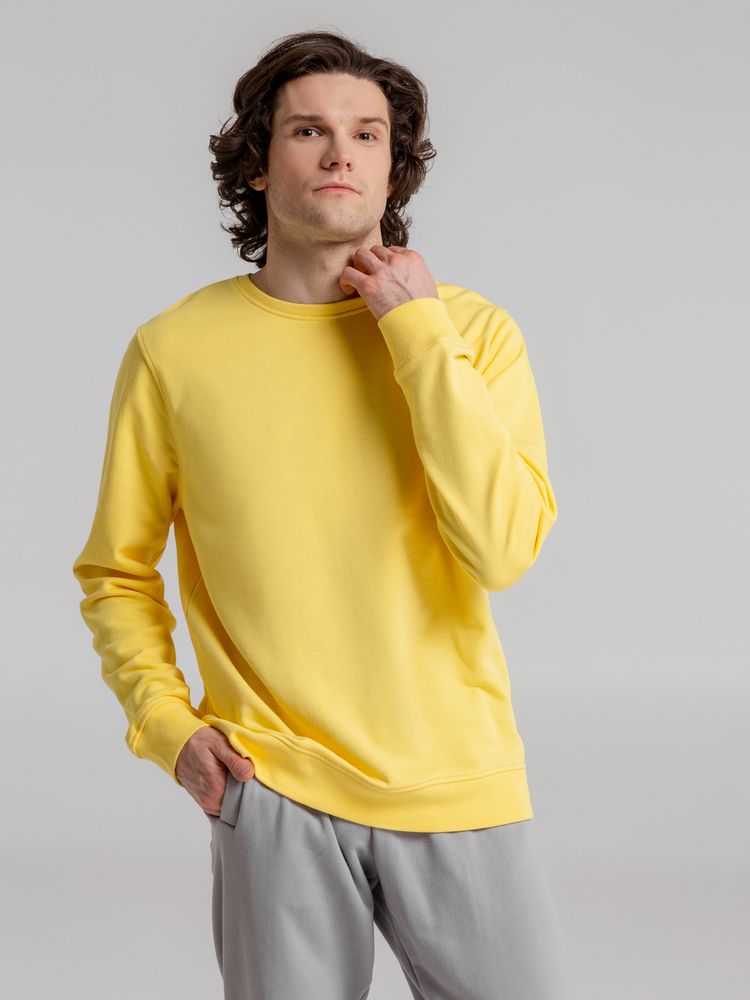 Свитшот унисекс BNC Inspire (Organic), желтый-5