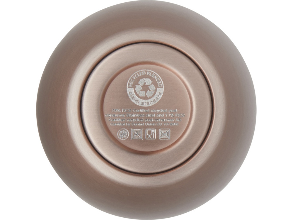 Corzo медная чашка с вакуумной изоляцией, сертифицированная согласно RCS, 350 мл - Бронзовый-4