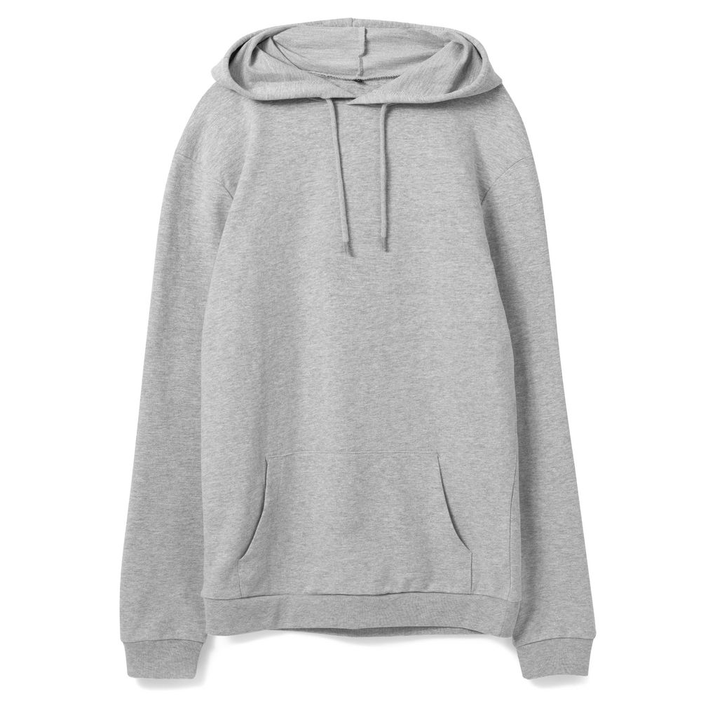 Толстовка с капюшоном унисекс Hoodie, серый меланж-0