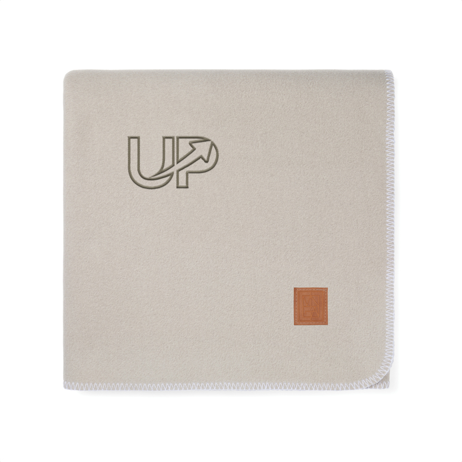 Плед VINGA Moulton из rPET GRS, 320 г/м², 130х170 см-5