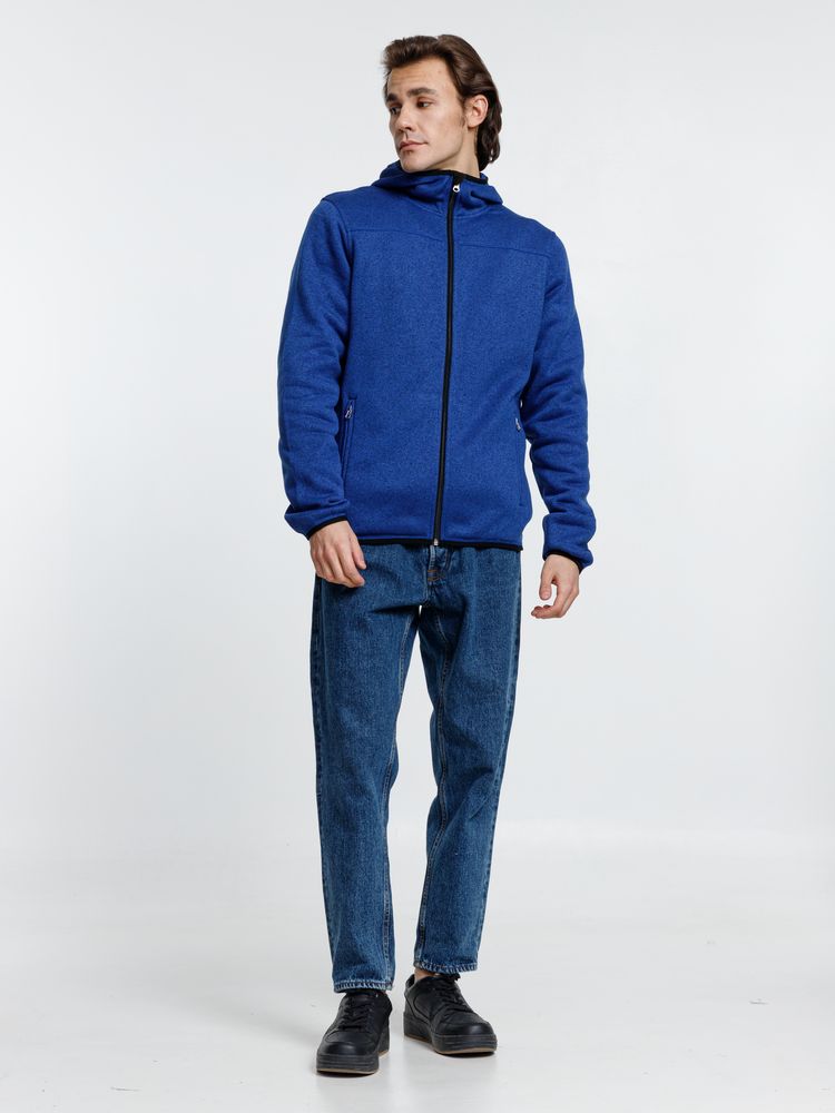 Куртка с капюшоном унисекс Gotland, синяя-6