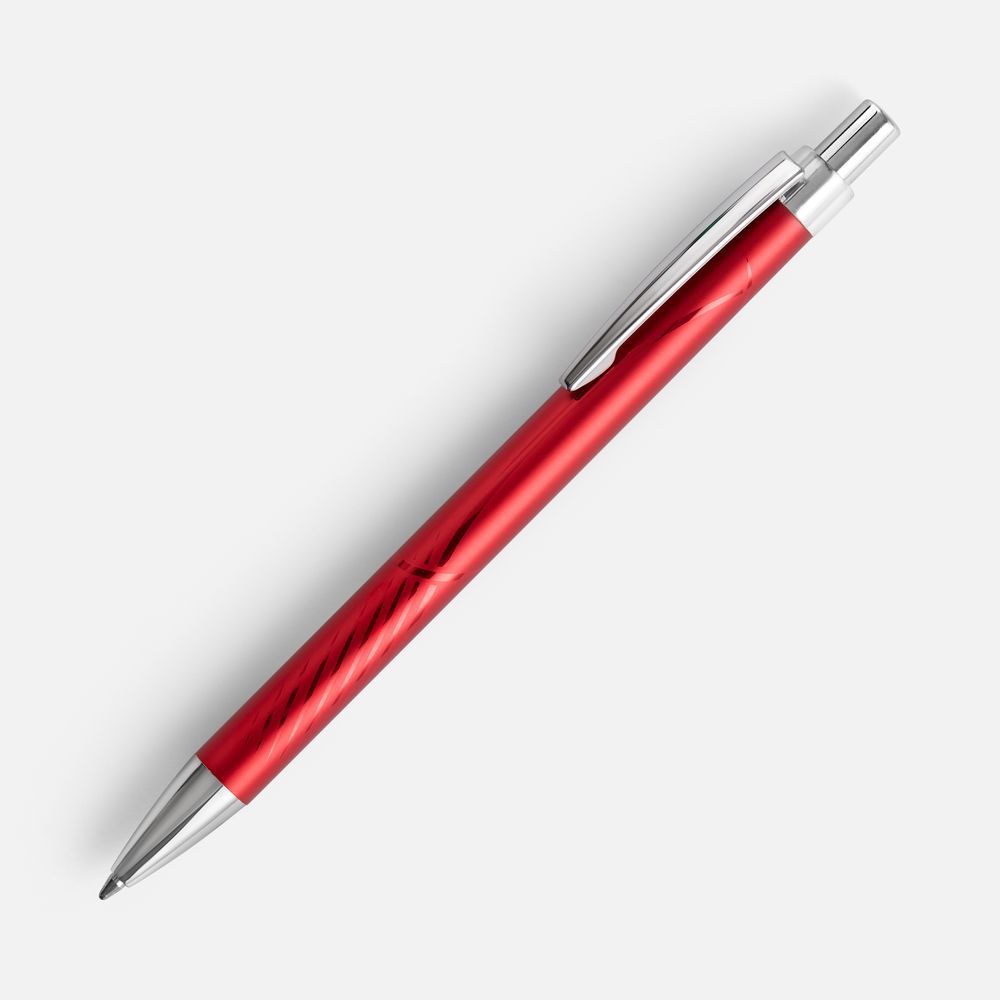 Ручка шариковая SparkLine, темно-красная-0