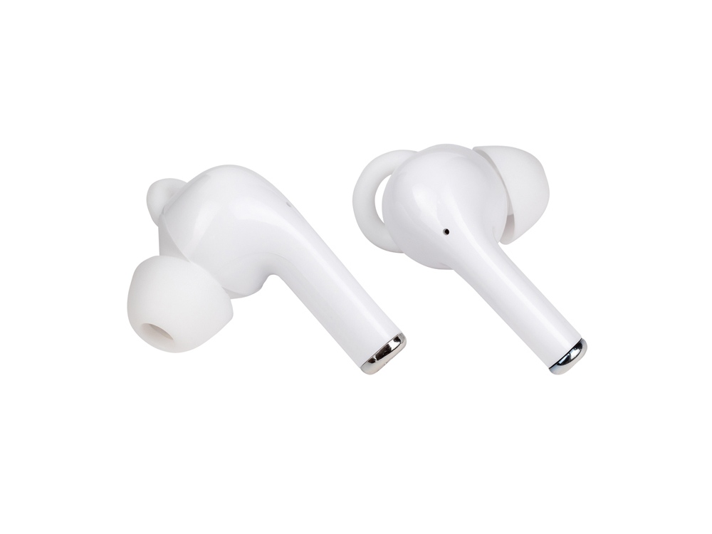 Наушники беспроводные TWS Clarity с шумоподавлением ENC, белый-6