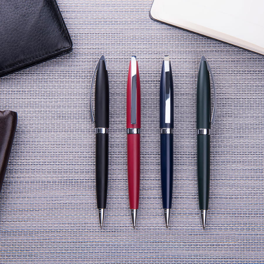 Ручка шариковая ORIGINAL MATT, бордовый-2