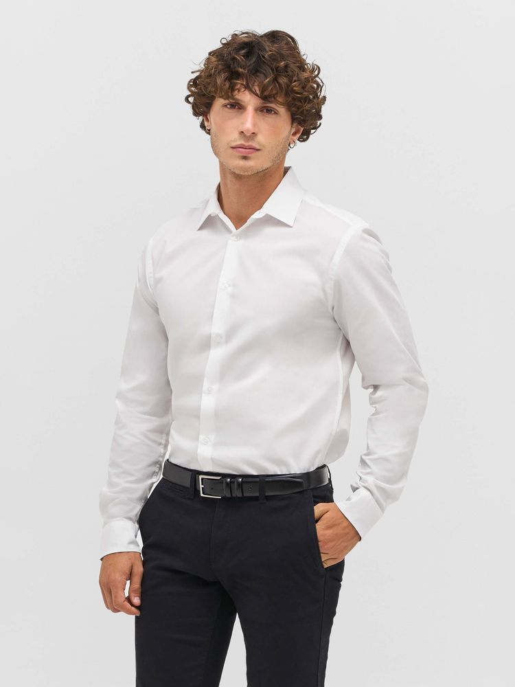 Рубашка мужская Bailey, белая-2