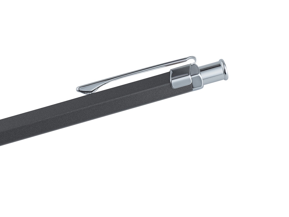 Ручка шариковая Pierre Cardin PRIZMA. Цвет - серый. Упаковка Е-3