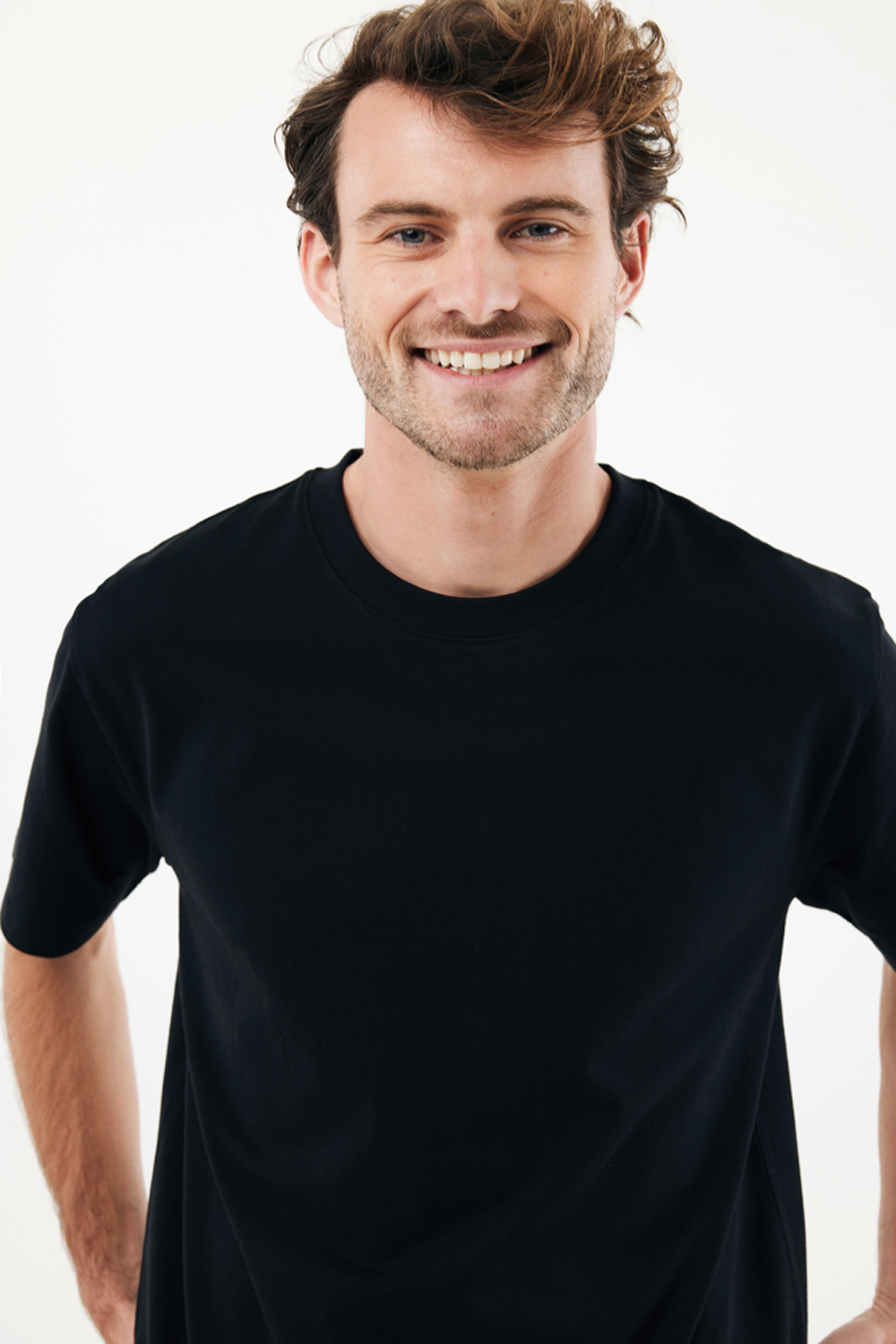 Футболка Iqoniq Nikko из переработанного хлопка, 220 г/м²-14