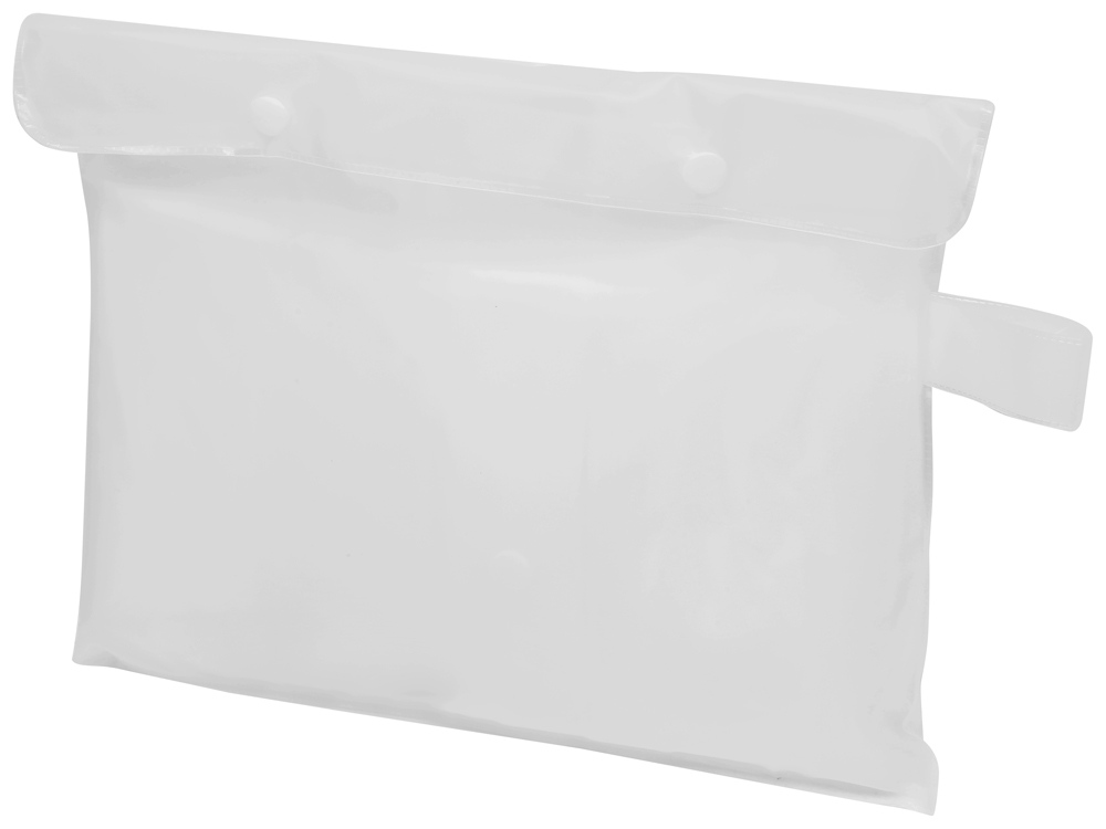 Дождевик Hawaii c чехлом унисекс, бесцветный полупрозрачный-12