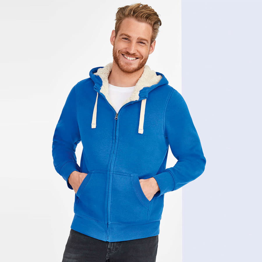 Толстовка унисекс "Sherpa", серый меланж-5