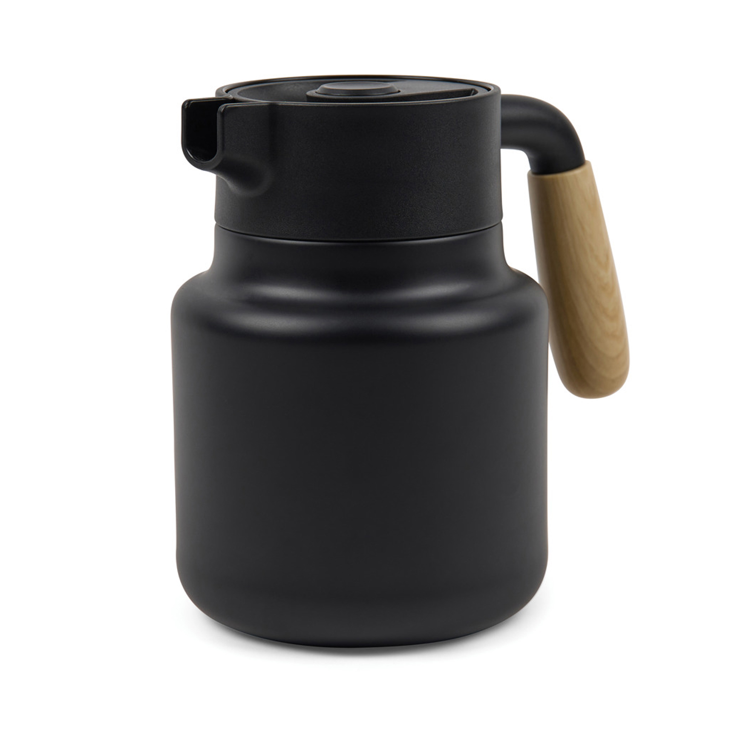 Вакуумный термос с ручкой VINGA Arbe из переработанной нержавеющей стали RCS, 1 200 мл-0