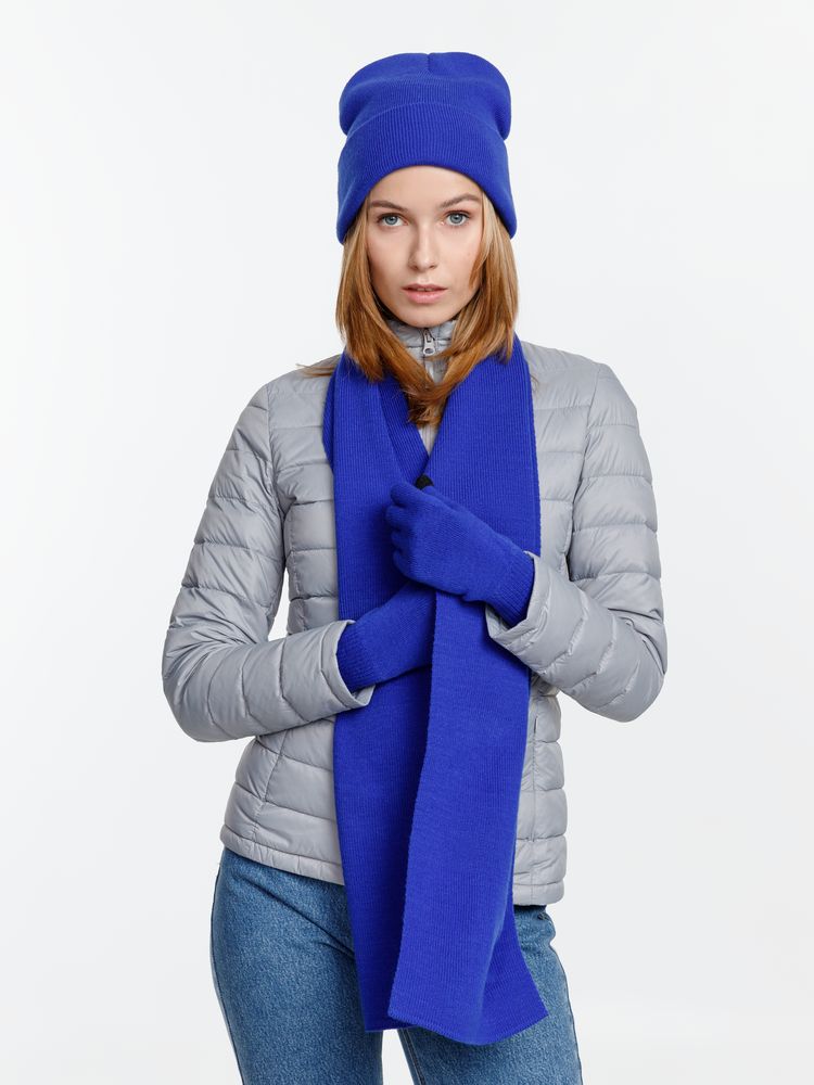 Шарф Urban Flow, ярко-синий-3