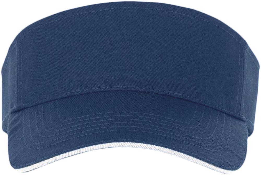Козырек Ace, темно-синий с белым-3