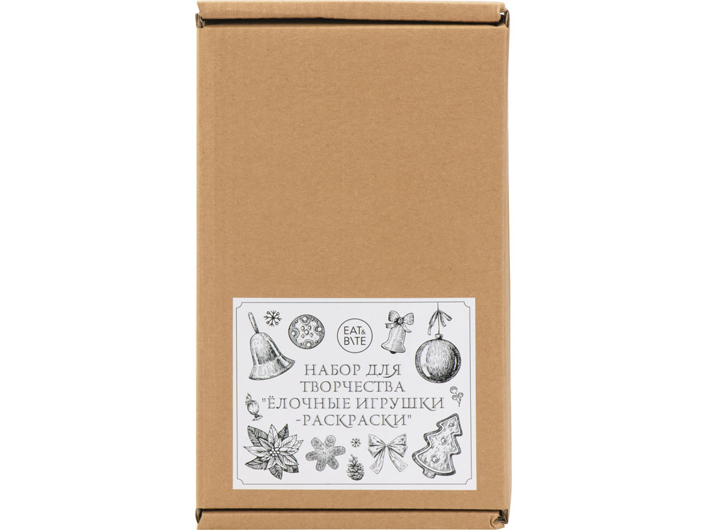 Набор для творчества Ёлочные игрушки-раскраски-4