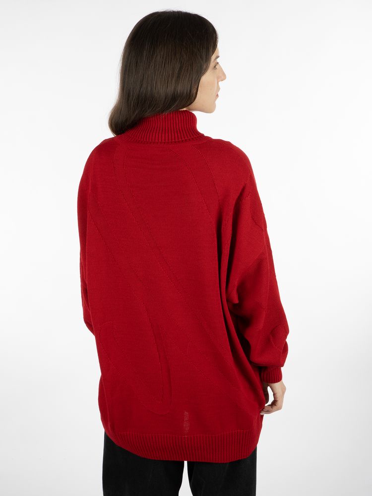 Свитер оверсайз на заказ Tricksy Terra Grand, полушерсть-5