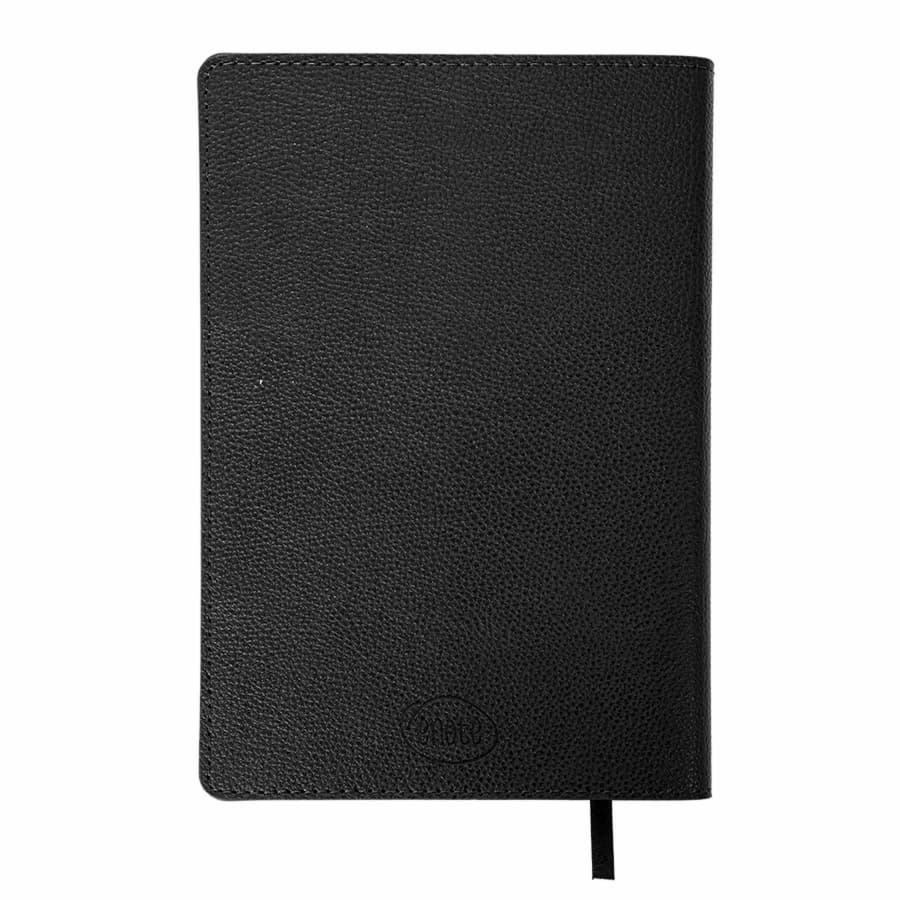 Ежедневник недатированный портфолио Mark, формат А5,  в линейку, черный-2