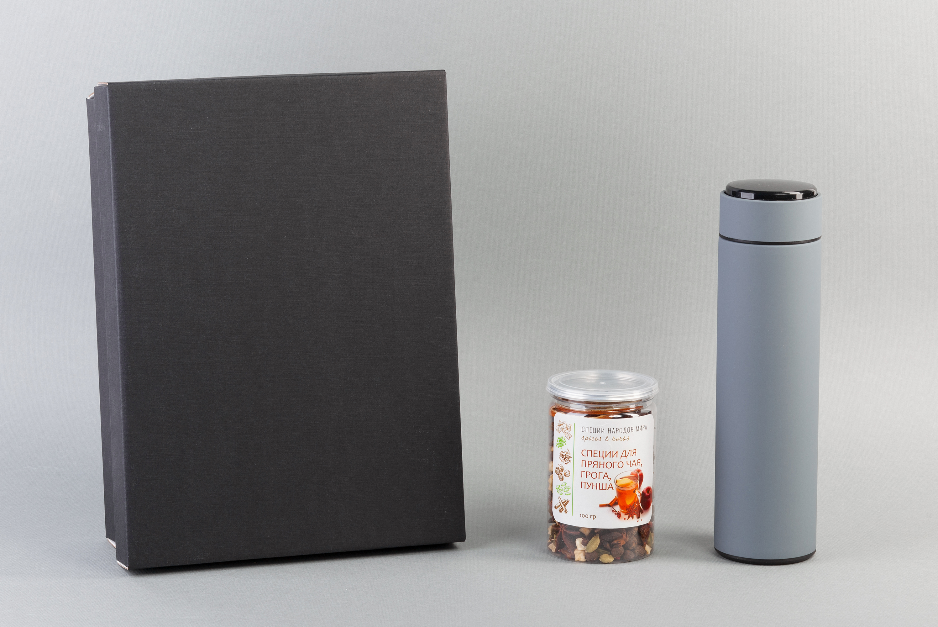 Набор подарочный "Pleasure": термос "Бостон next", специи-1