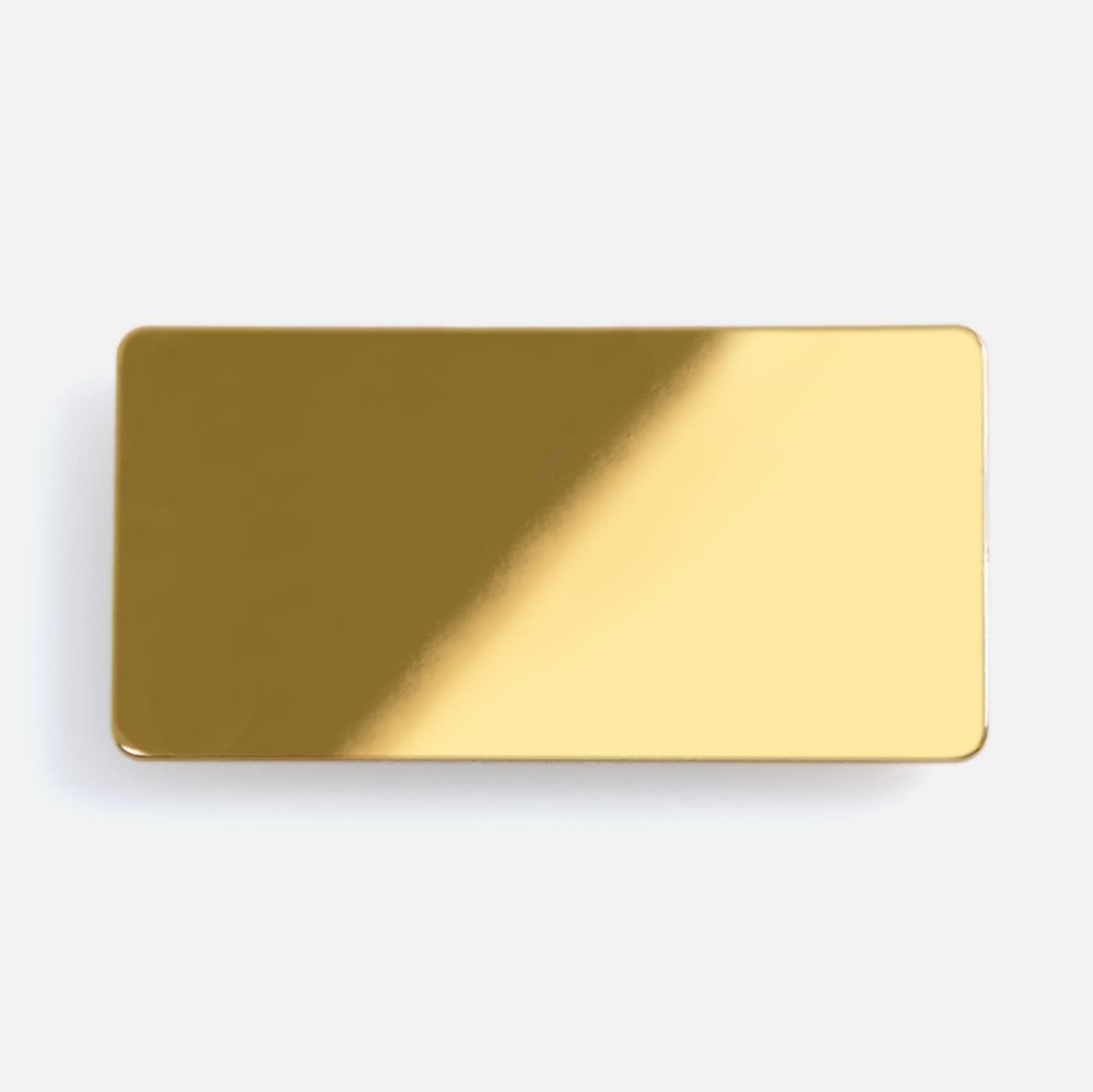 Значок Magnet Matto, золотистый глянцевый-0