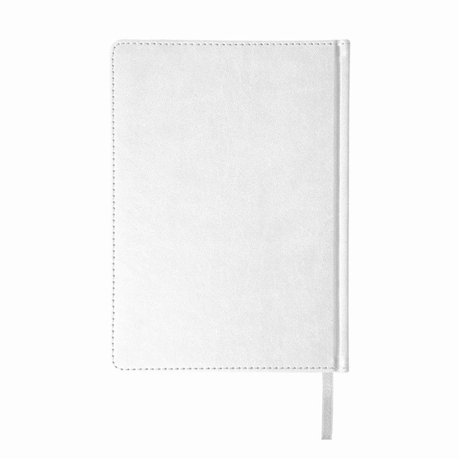 Ежедневник недатированный Anderson, А5,  белый, белый блок, белый-2